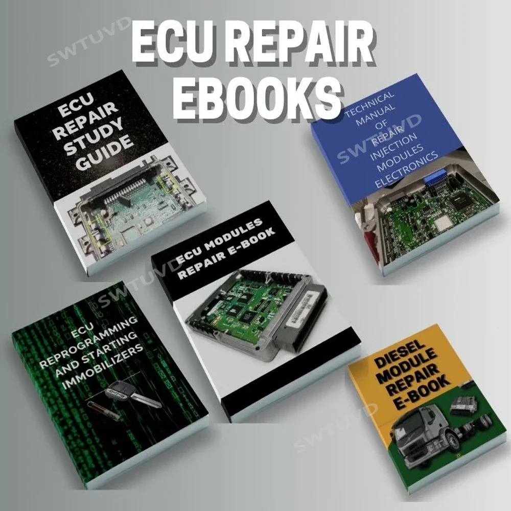 Electronics Repair Guide - 5 Stuks Ecu Reparatie Handleidingen Reparatie