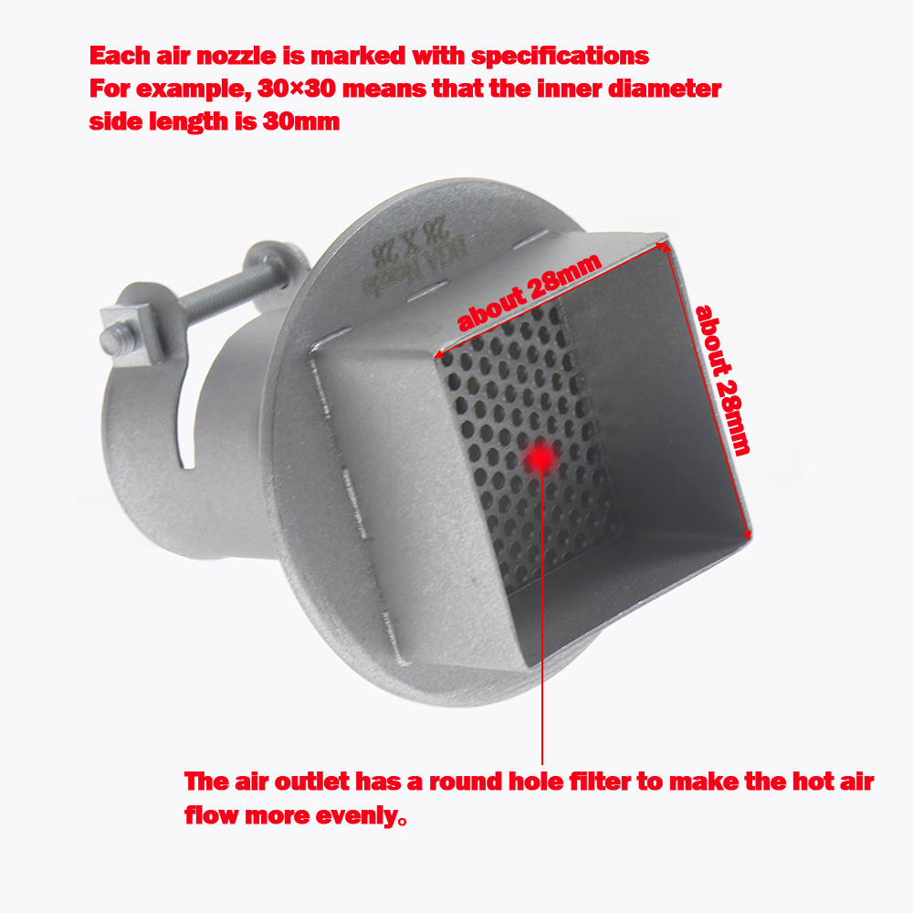 850 858 Lassen Bga Nozzle Luch - Hot Air Station 858 recensie en prijs