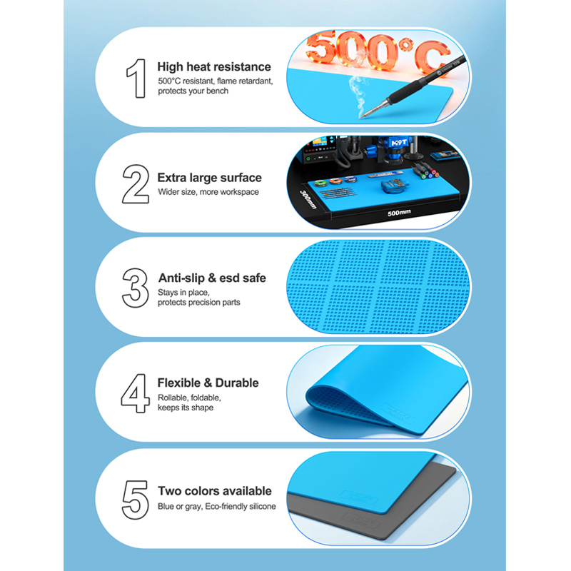 RELIFE RL-004DS Hittebestendig - Electronics Repair Mat recensie en prijs