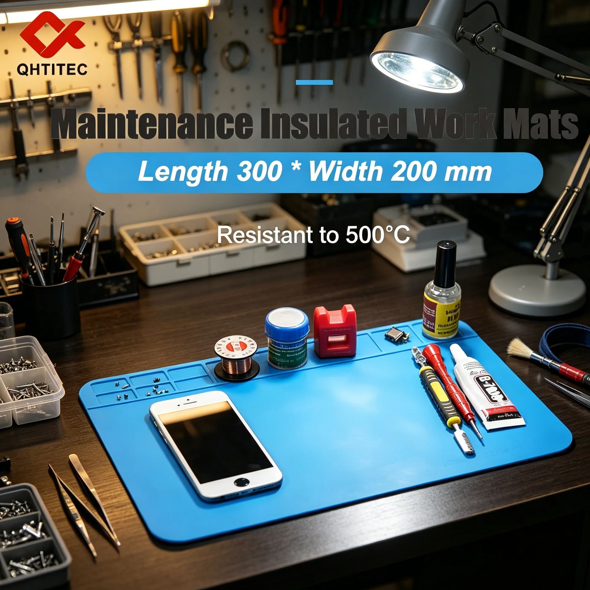 JCD S‑100 Hittebestendige Sili - Electronics Repair Mat recensie en prijs