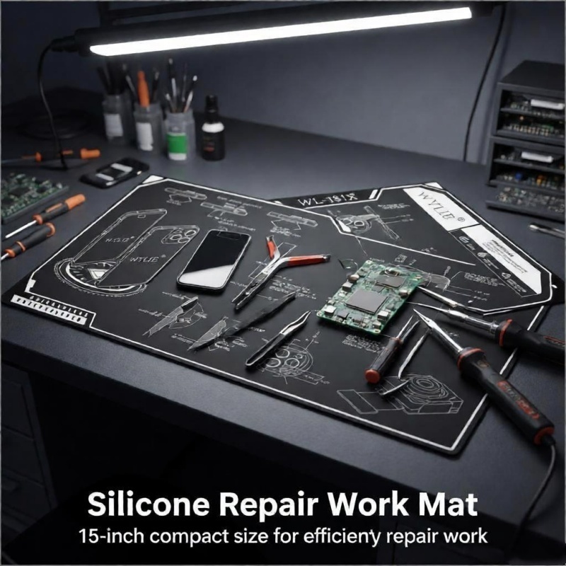 WYLIE WL-181X siliconen repara - Electronics Repair Mat recensie en prijs