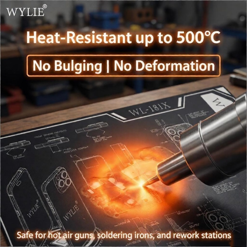 WYLIE WL-181X siliconen repara - Electronics Repair Mat recensie en prijs