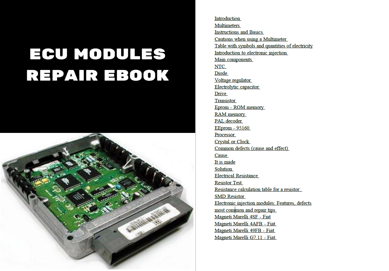 5 Stuks Ecu Reparatie Handleid - Electronics Repair Guide recensie en prijs