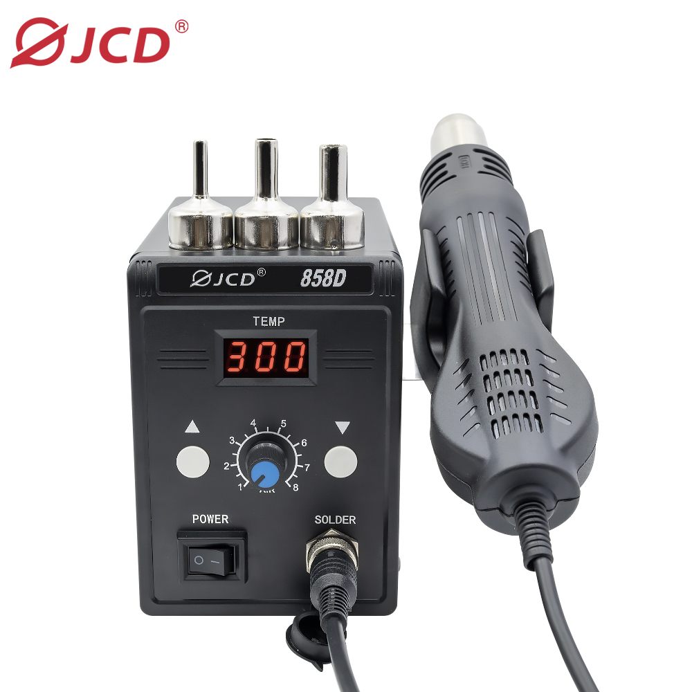 JCD Heteluchtpistool 858D 700W - Hot Air Station 858 recensie en prijs